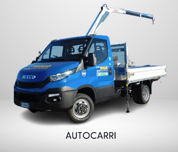 autocarri e furgoni per lavori in tunnel e gallerie
