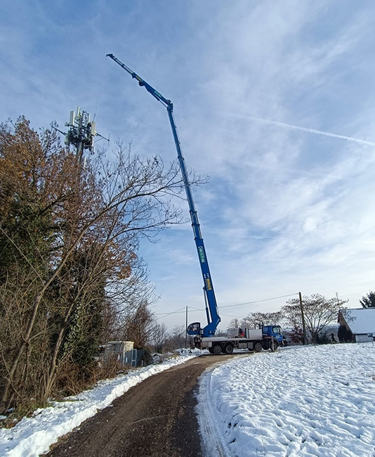 nolo piattaforma elevatrice a Sondrio