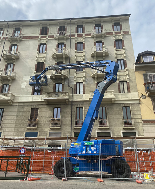 Mollo Noleggio piattaforma aerea semovente a noleggio a Caselle Torinese