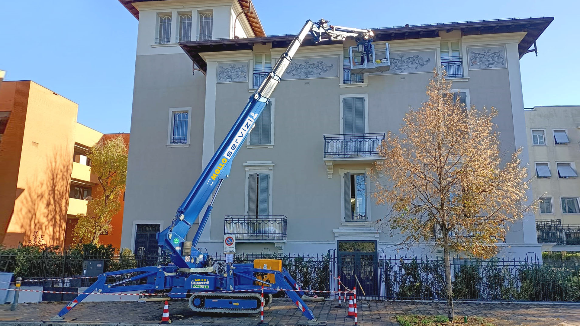 Noleggio A Caldo Ple A Ragno Mollo Servizi