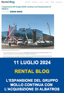 RENTAL BLOG Espansione Del Gruppo Mollo Continua Con Acquisizione Di Albatros