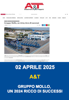 Copertina Allestimenti E Trasporti Gruppo Mollo Un 2024 Ricco Di Successi
